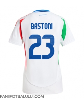 Italia Alessandro Bastoni #23 Echipament de Fotbal Replică European 2024 Femei Deplasare